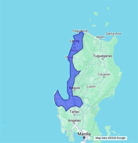 map of region 1|Region 1 Region Map: Ilocos Norte — Pangasinan .